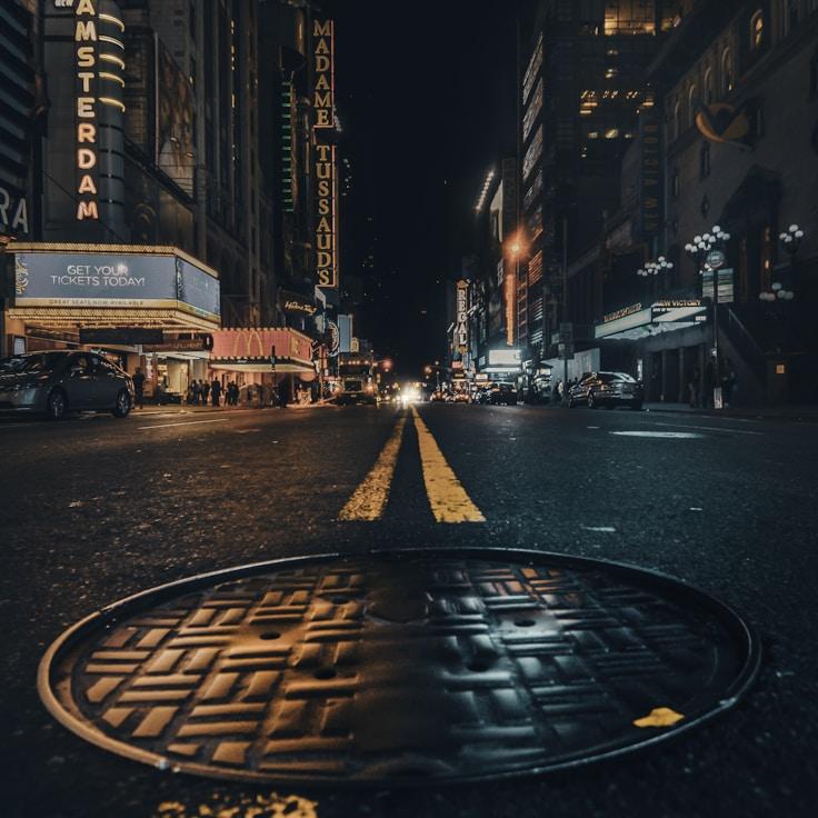 Sunset outdoors in Germany